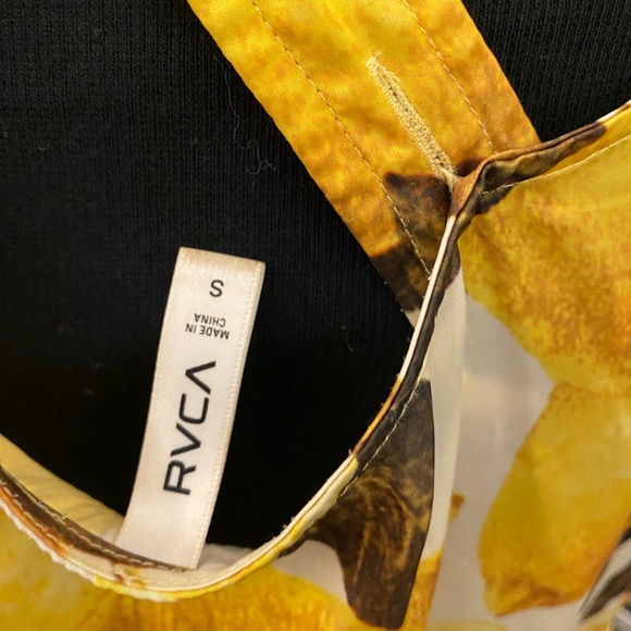 RVCA Lemon Summer S Dress beachy california style - Picture 5 of 8